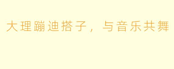 大理蹦迪搭子,与音乐共舞