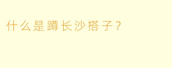 什么是蹲长沙搭子？