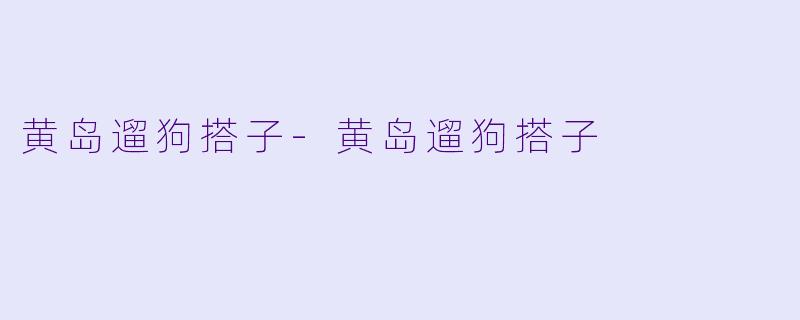 黄岛遛狗搭子