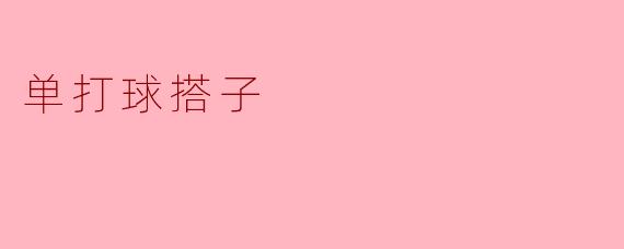 单打比赛中你觉得一个好的搭子应该具备哪些特质？