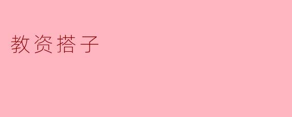 教资搭子