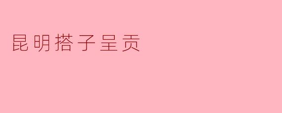 昆明搭子呈贡