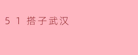 51搭子武汉