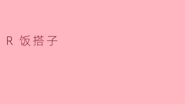 R饭搭子