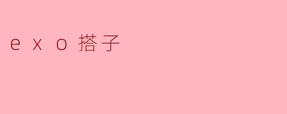 exo搭子