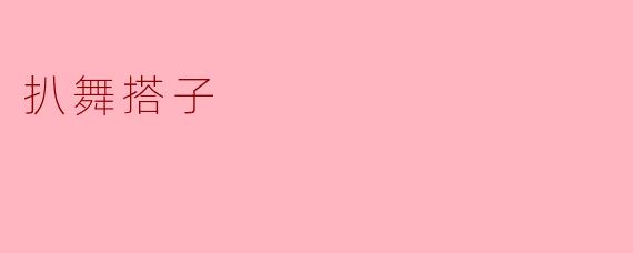 扒舞搭子