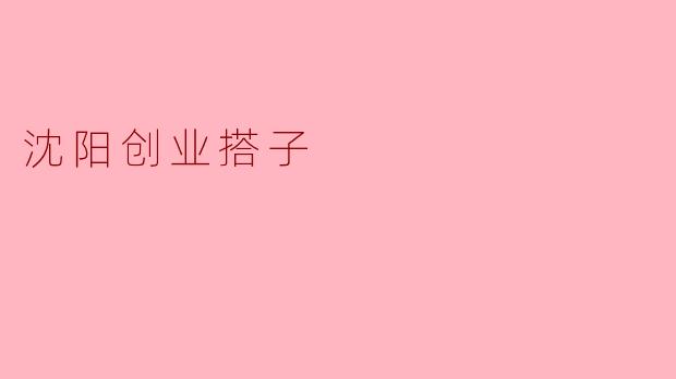 什么是沈阳创业搭子,它对创业者有什么帮助?****