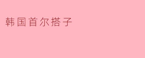 ### 探寻韩国首尔的“搭子文化”