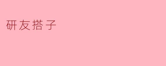 ### 携手奋进——我的“研友搭子”故事