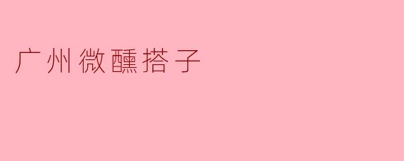 ### 广州微醺搭子:探索城市夜生活的新风潮