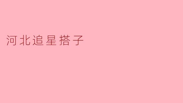 ### 河北追星搭子的青春