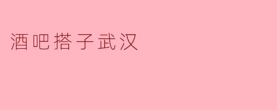 酒吧搭子武汉