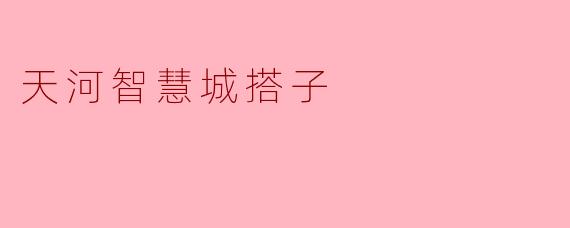 天河智慧城搭子