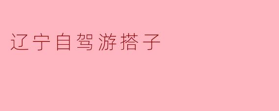 辽宁自驾游搭子