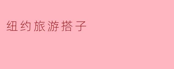 纽约旅游搭子