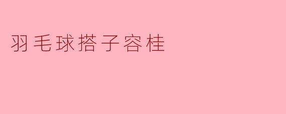 羽毛球搭子容桂