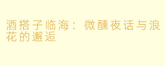 酒搭子临海：微醺夜话与浪花的邂逅