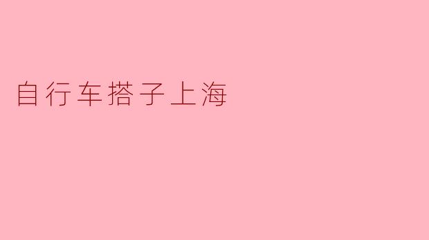 自行车搭子上海
