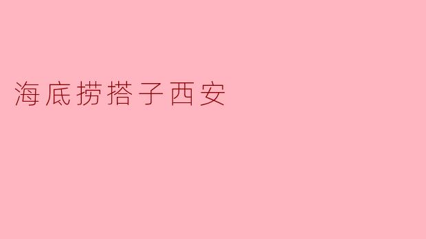 《海底捞搭子西安:火锅社交新体验,独食不孤单》