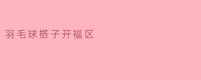 羽毛球搭子开福区