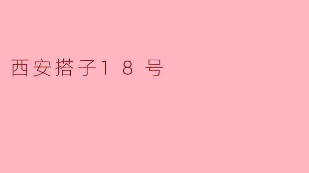 西安搭子18号